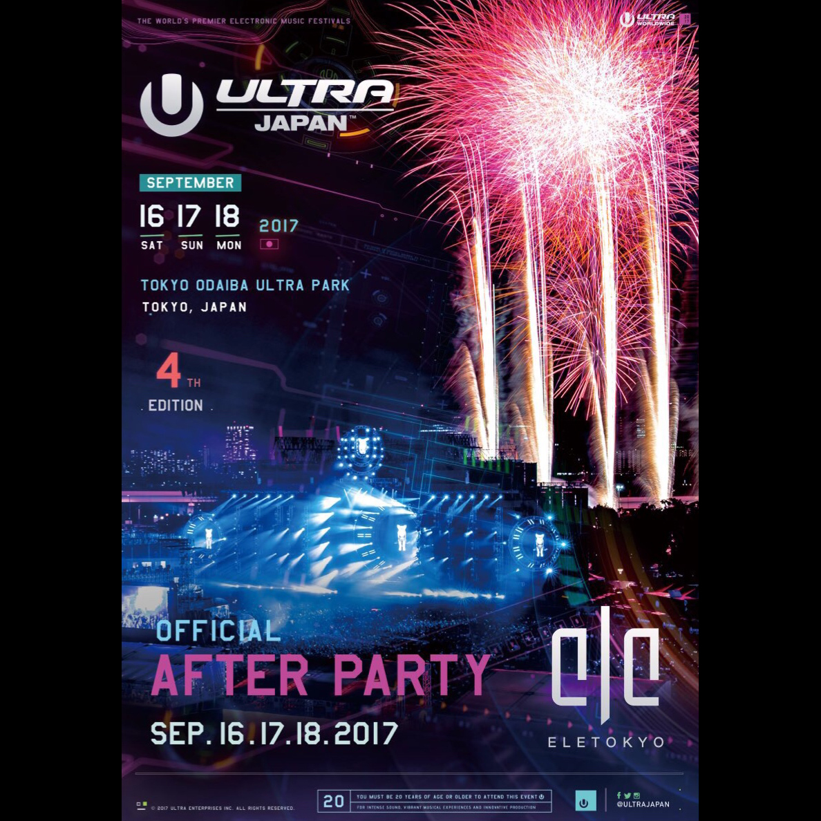 ULTRA JAPAN OFFICIAL AFTER PARTY